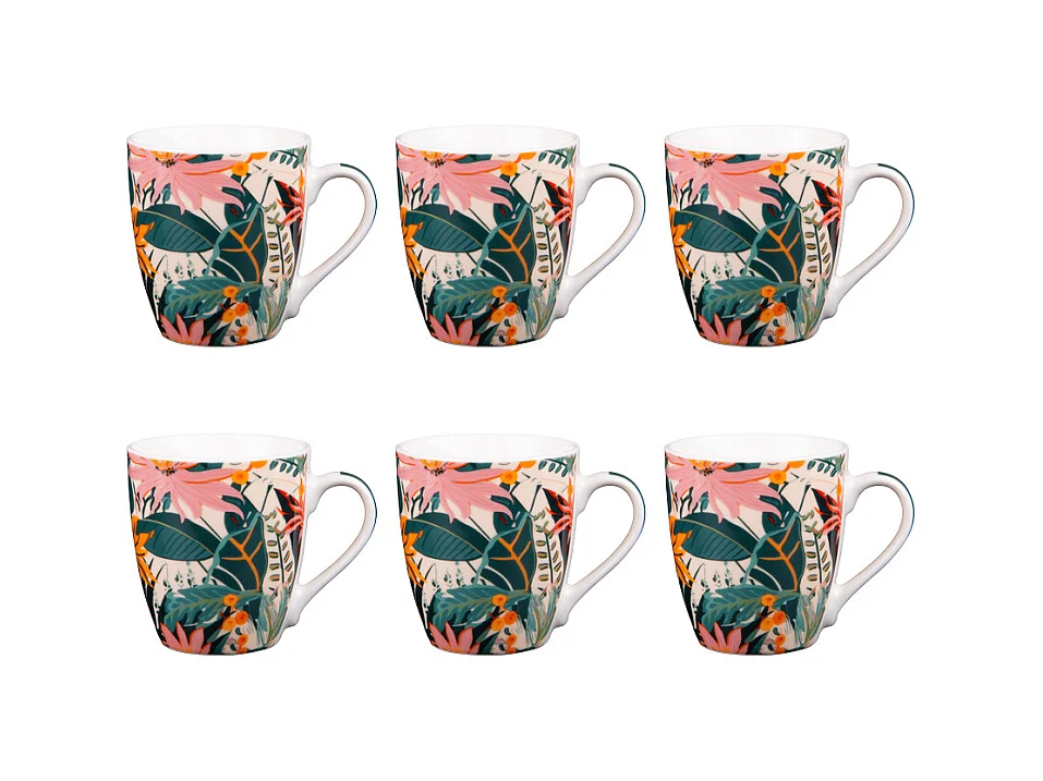 Coffret de 6 tasses Taiana 23 cl