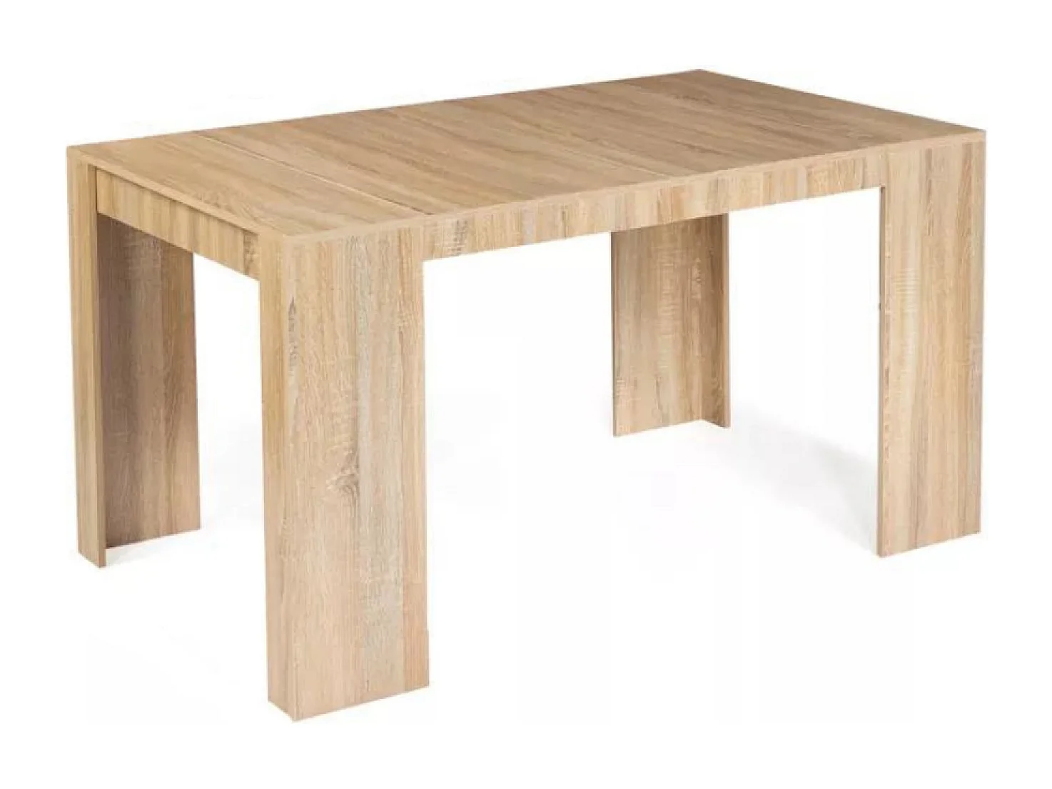 BELLI - Mesa consola extensible de madera - 1,40 m