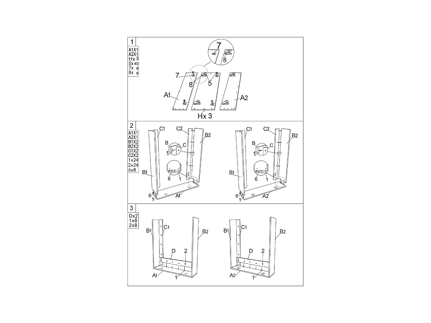 BELLI - Mesa consola extensible de madera - 1,40 m