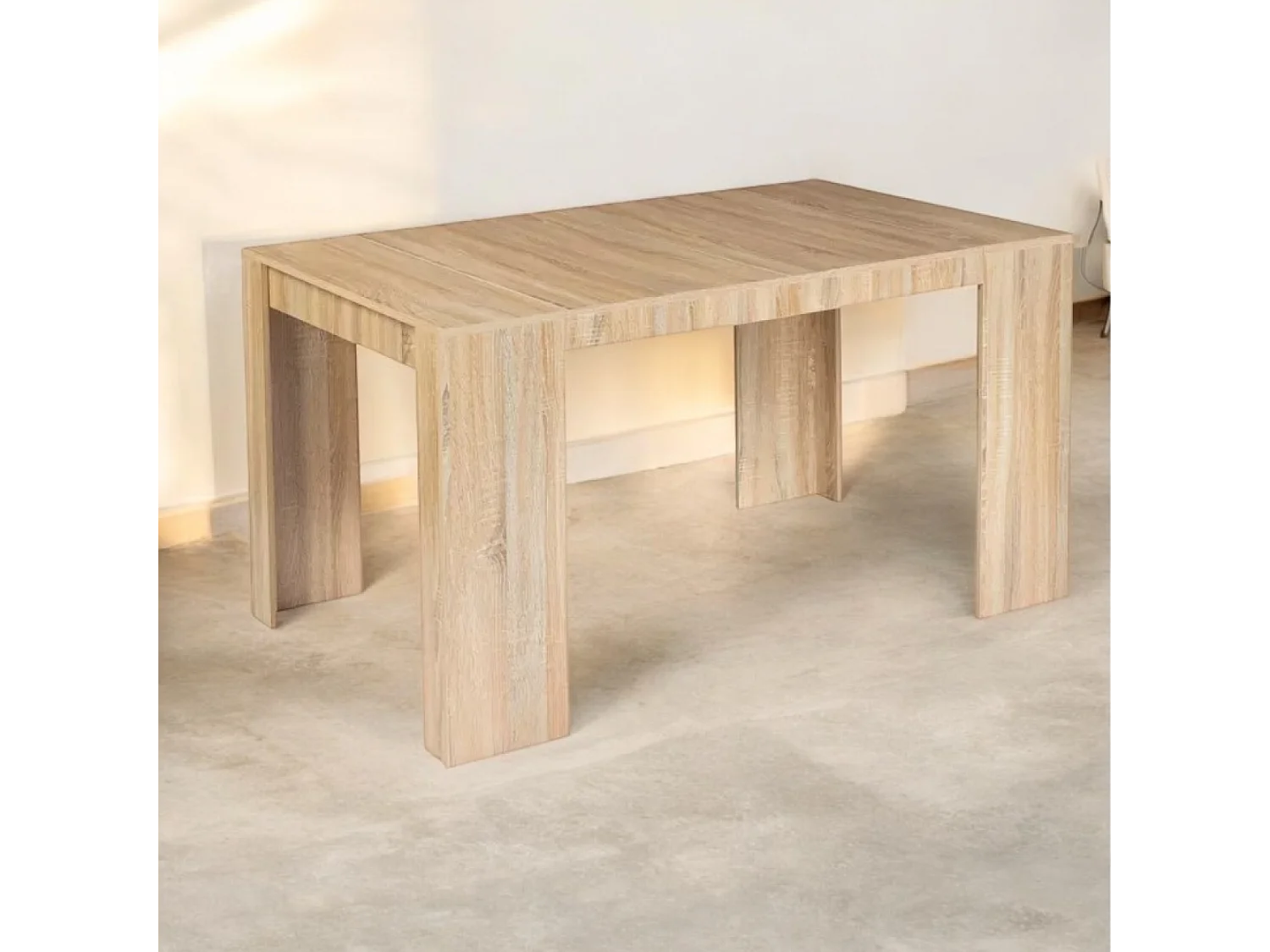 Table console extensible en bois - 1,40 m BELLI