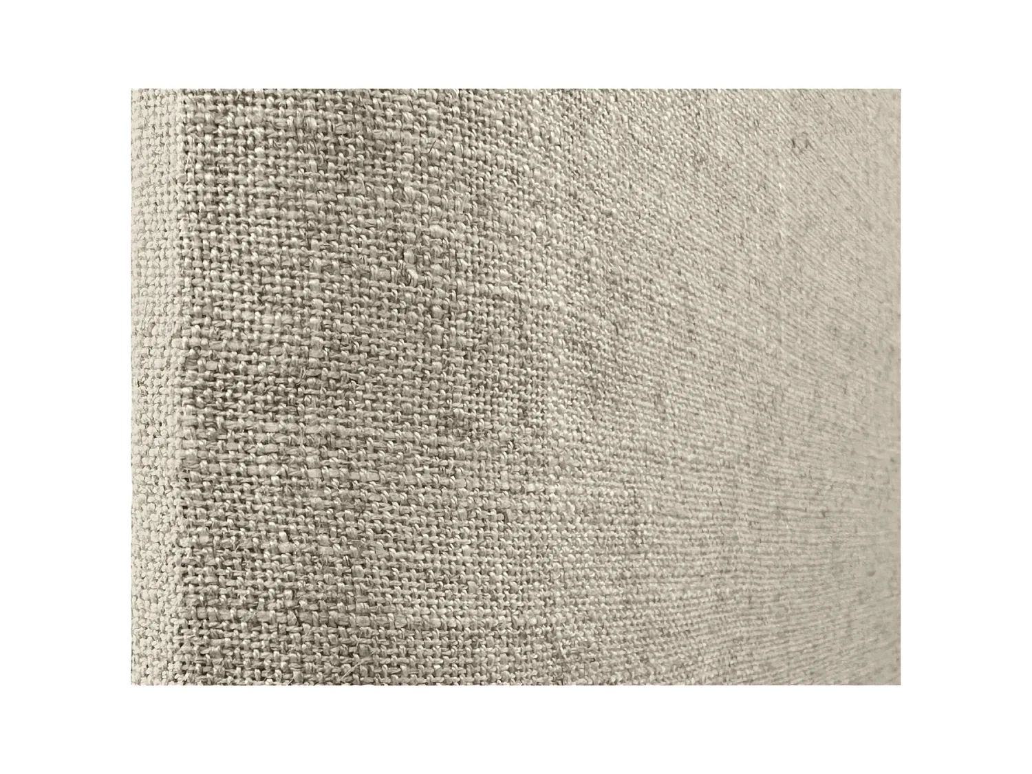 DHOME Gepolstertes Kopfteil aus Naturleinen, bestehend aus austauschbaren selbstklebenden Paneelen, luxuriöses gepolstertes Schlafzimmer (Beige, 110 cm)