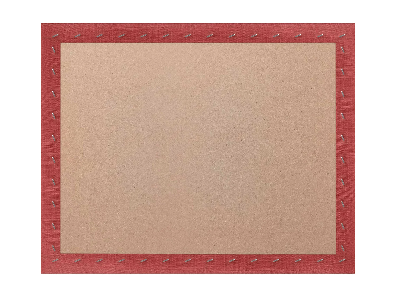 DHOME Tête de lit capitonnée en lin naturel composée de panneaux autocollants interchangeables pour chambre de luxe rembourrée (rouge, 200 cm)