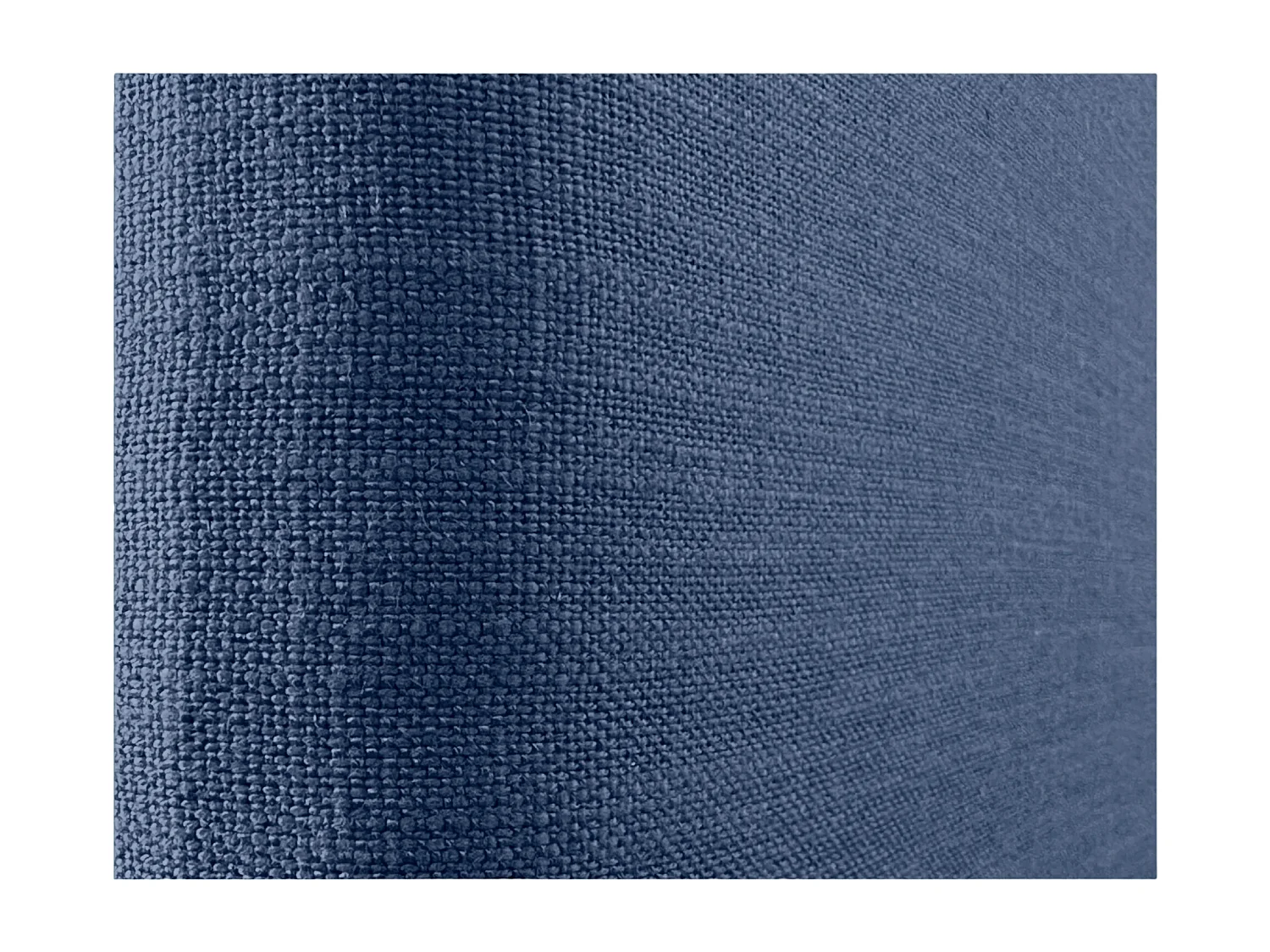 DHOME Tête de lit capitonnée en lin naturel composée de panneaux autocollants interchangeables pour chambre de luxe rembourrée (bleu marine, 145 cm)