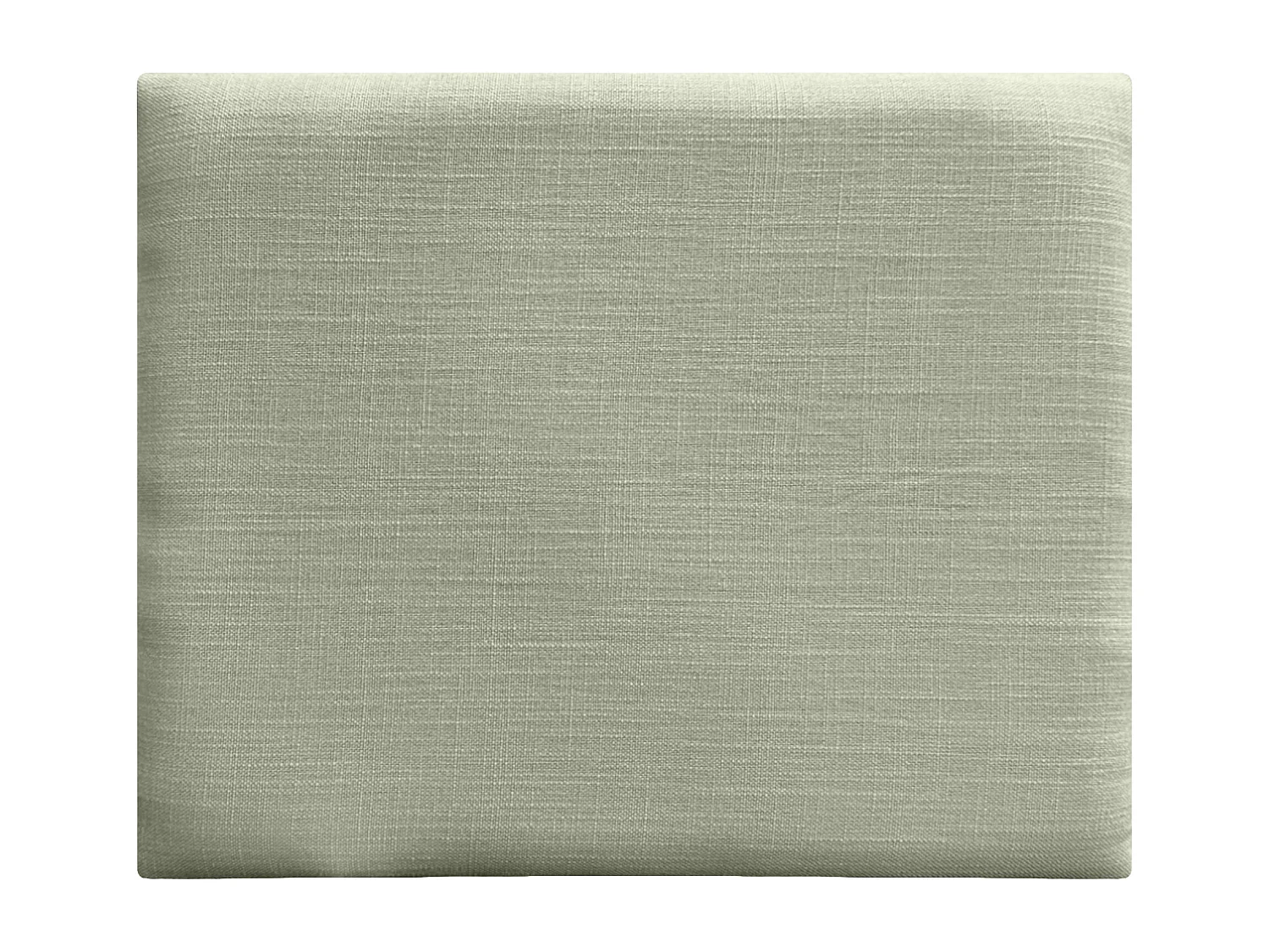 DHOME Gepolstertes Kopfteil aus Naturleinen, bestehend aus austauschbaren selbstklebenden Paneelen, luxuriöses gepolstertes Schlafzimmer (Grün, 145 cm)