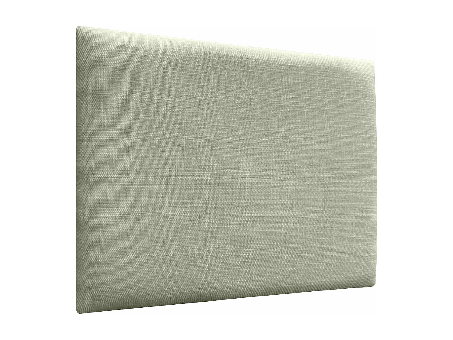 DHOME Tête de lit capitonnée en lin naturel composée de panneaux autocollants interchangeables pour chambre de luxe rembourrée (vert, 190 cm)