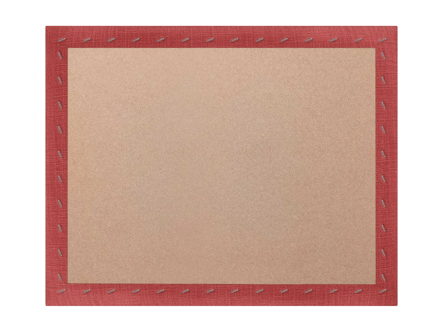 DHOME Testiera Imbottita in Lino Naturale Composta da Pannelli Autoadesivi Intercambiabili Camera da Letto di Lusso Imbottita (Rosso,145cm)