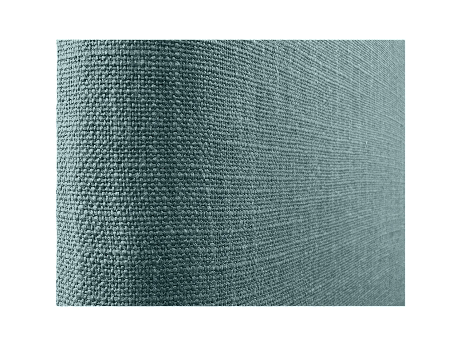 DHOME Gepolstertes Kopfteil aus Naturleinen, bestehend aus austauschbaren selbstklebenden Paneelen, luxuriöses gepolstertes Schlafzimmer (Türkis, 95 cm)