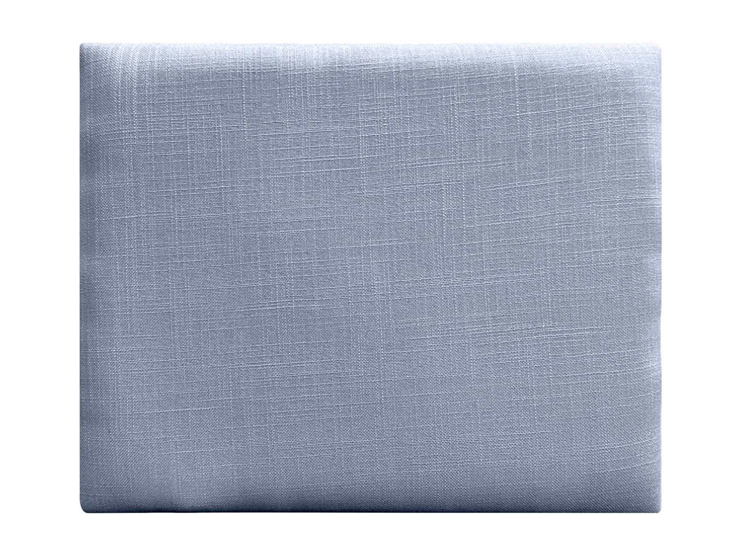 DHOME Gepolstertes Kopfteil aus Naturleinen, bestehend aus austauschbaren selbstklebenden Paneelen, luxuriöses Schlafzimmer gepolstert (blau, 120 cm)