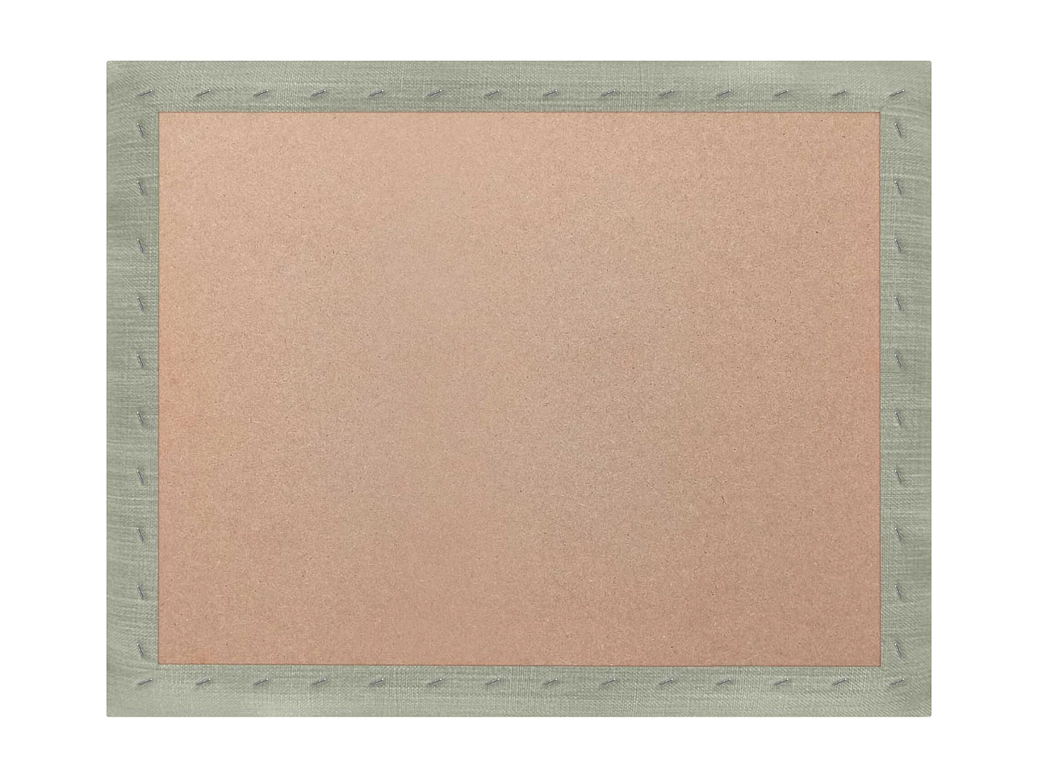 DHOME Gepolstertes Kopfteil aus Naturleinen, bestehend aus austauschbaren selbstklebenden Paneelen, luxuriöses gepolstertes Schlafzimmer (Grün, 105 cm)