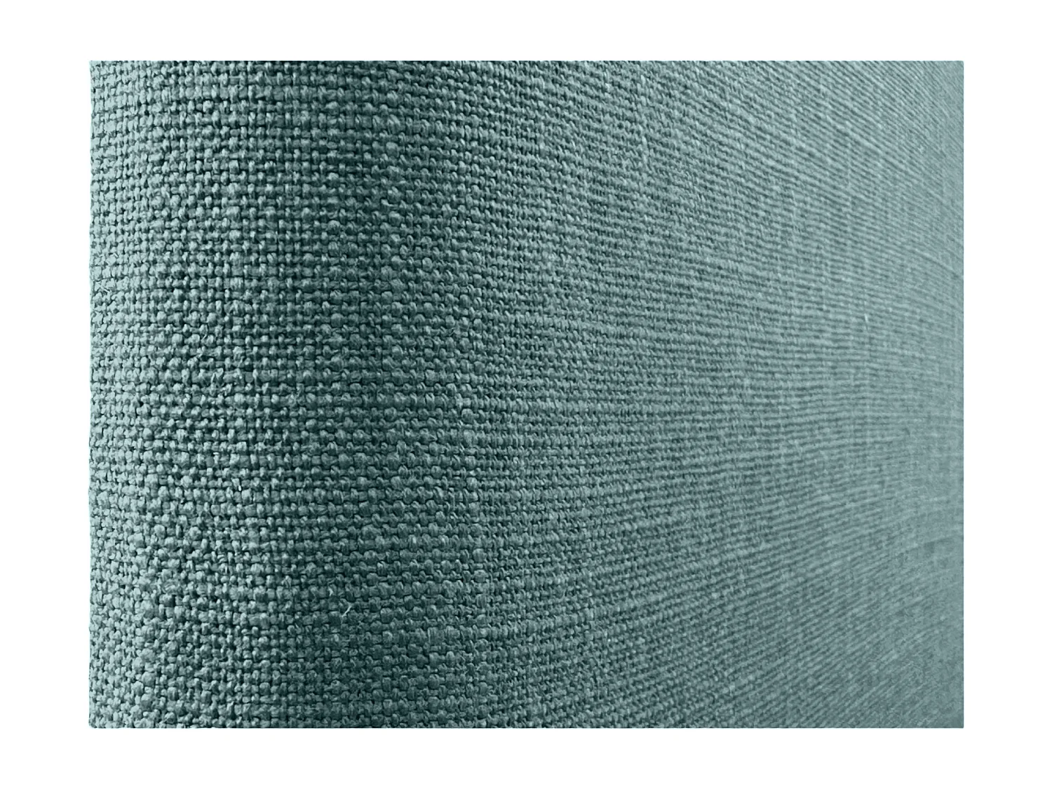 DHOME Tête de lit capitonnée en lin naturel composée de panneaux autocollants interchangeables pour chambre de luxe rembourrée (turquoise, 200 cm)