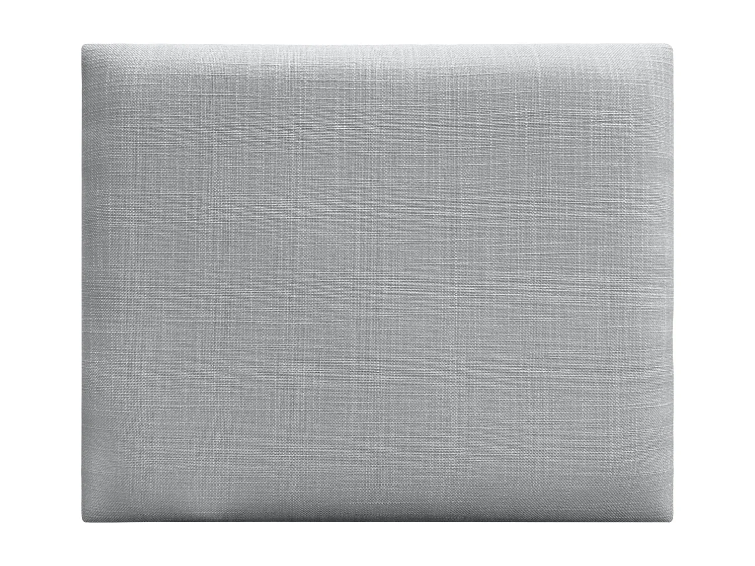 DHOME Tête de lit capitonnée en lin naturel composée de panneaux autocollants interchangeables pour chambre de luxe rembourrée (gris clair, 80 cm)