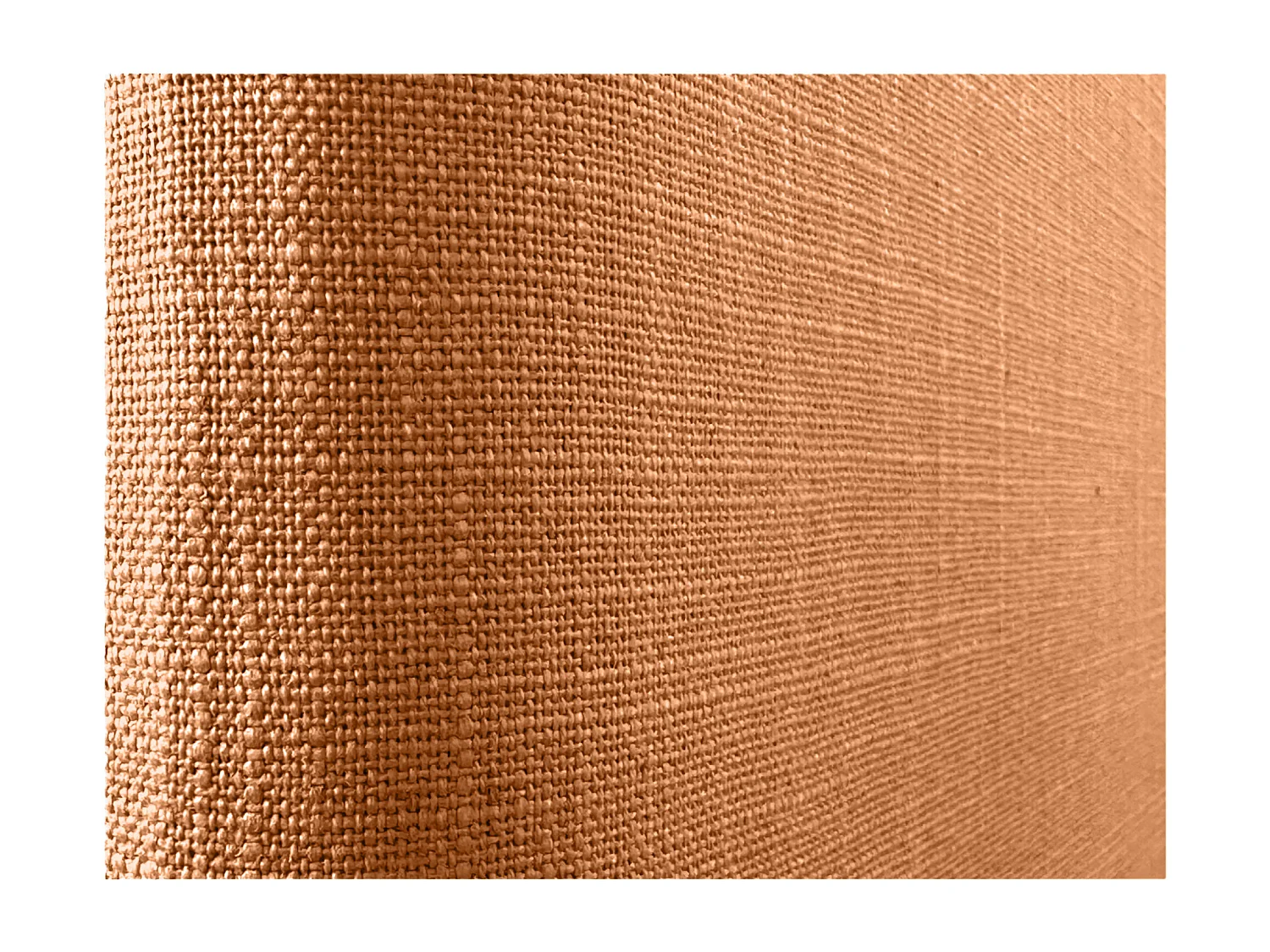 DHOME Tête de lit capitonnée en lin naturel composée de panneaux autocollants interchangeables pour chambre de luxe rembourrée (orange, 95 cm)