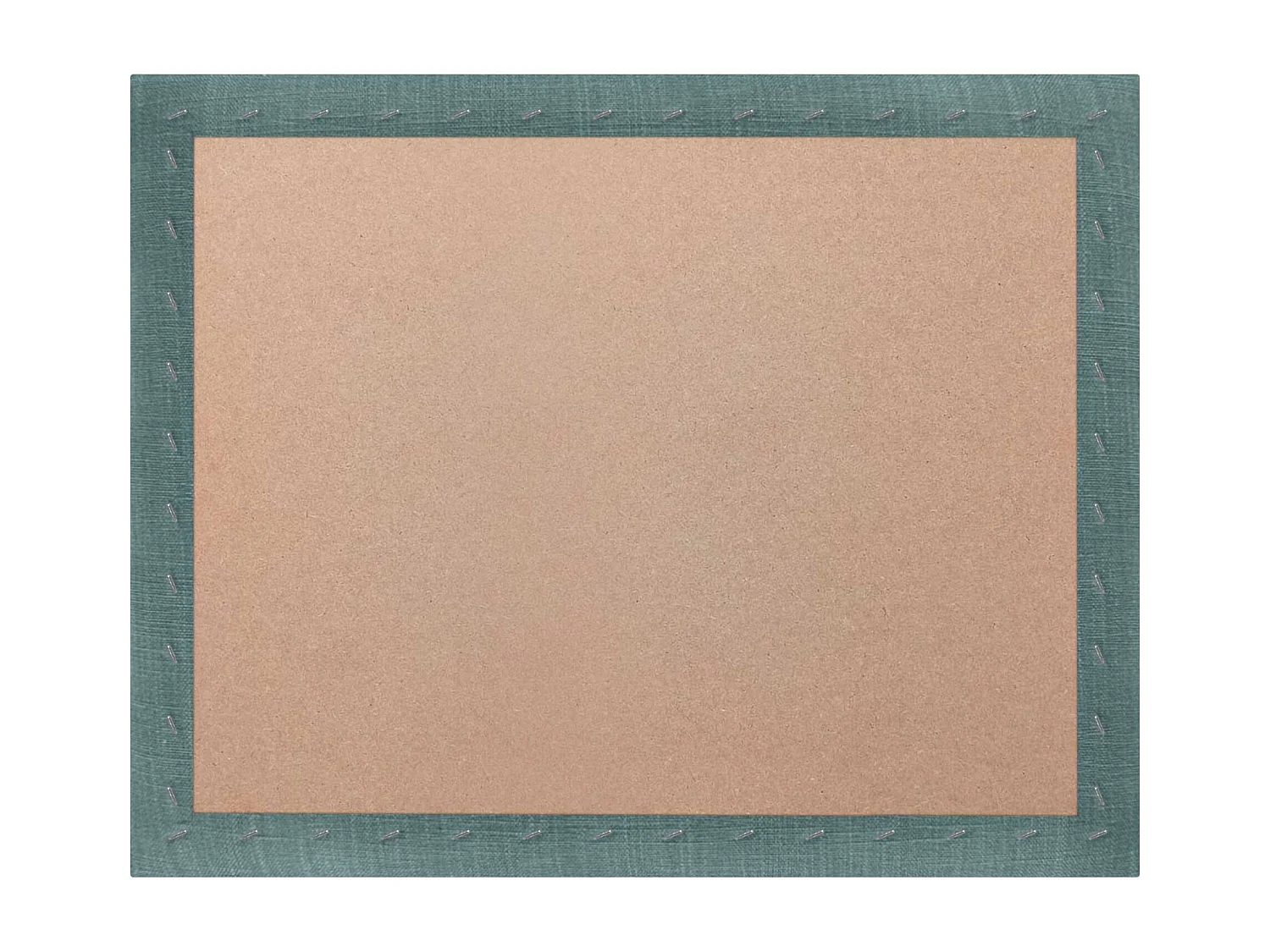 DHOME Tête de lit capitonnée en lin naturel composée de panneaux autocollants interchangeables pour chambre de luxe rembourrée (turquoise, 80 cm)