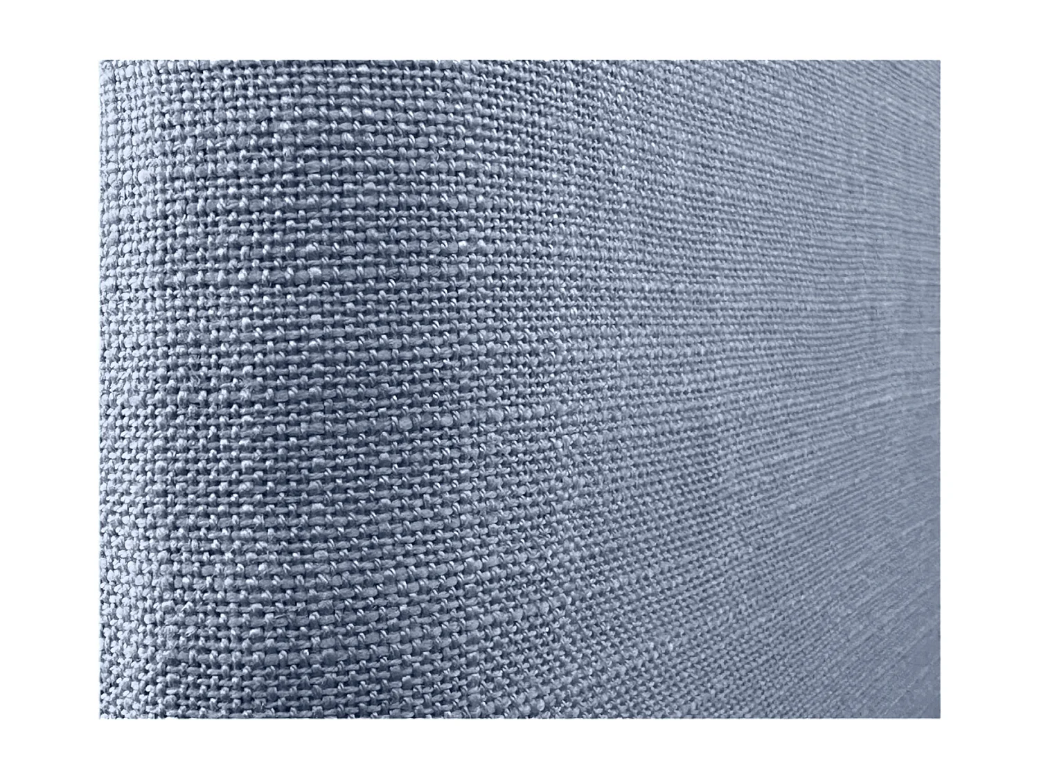 DHOME Gepolstertes Kopfteil aus Naturleinen, bestehend aus austauschbaren selbstklebenden Paneelen, luxuriöses Schlafzimmer, gepolstert (blau, 110 cm)