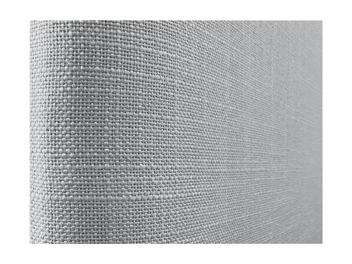 DHOME Tête de lit capitonnée en lin naturel composée de panneaux autocollants interchangeables pour chambre de luxe rembourrée (gris clair, 190 cm)