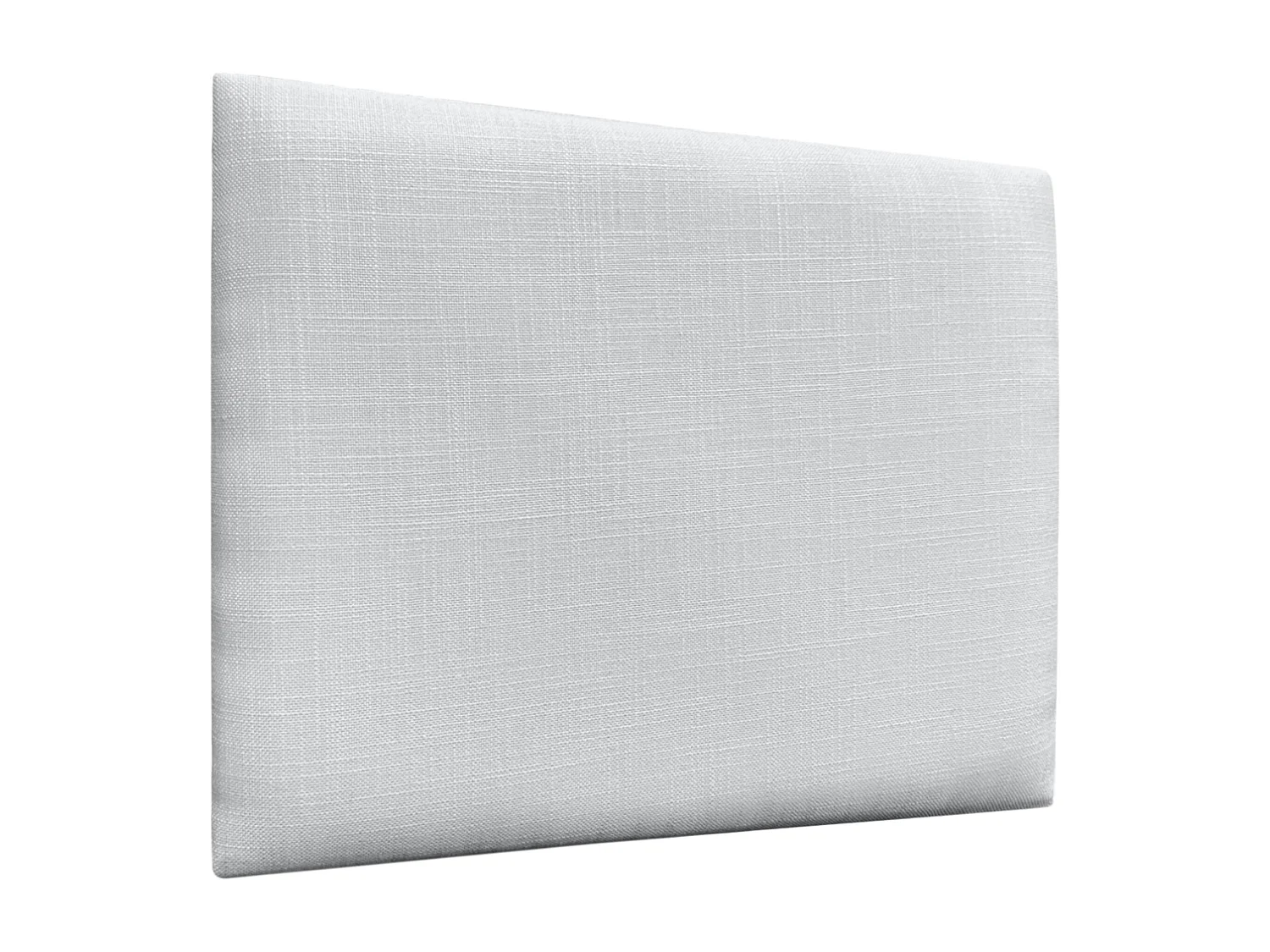 DHOME Tête de lit capitonnée en lin naturel composée de panneaux autocollants interchangeables pour chambre de luxe rembourrée (blanc, 220 cm)