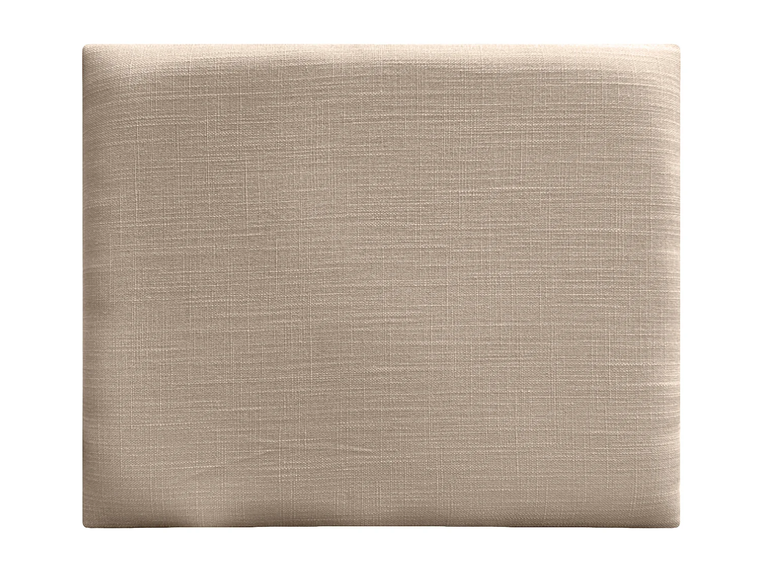 DHOME Cabeceira estofada em linho natural  composta por painéis autoadesivos intercambiáveis ​​quarto de luxo acolchoado (terra, 90 cm)