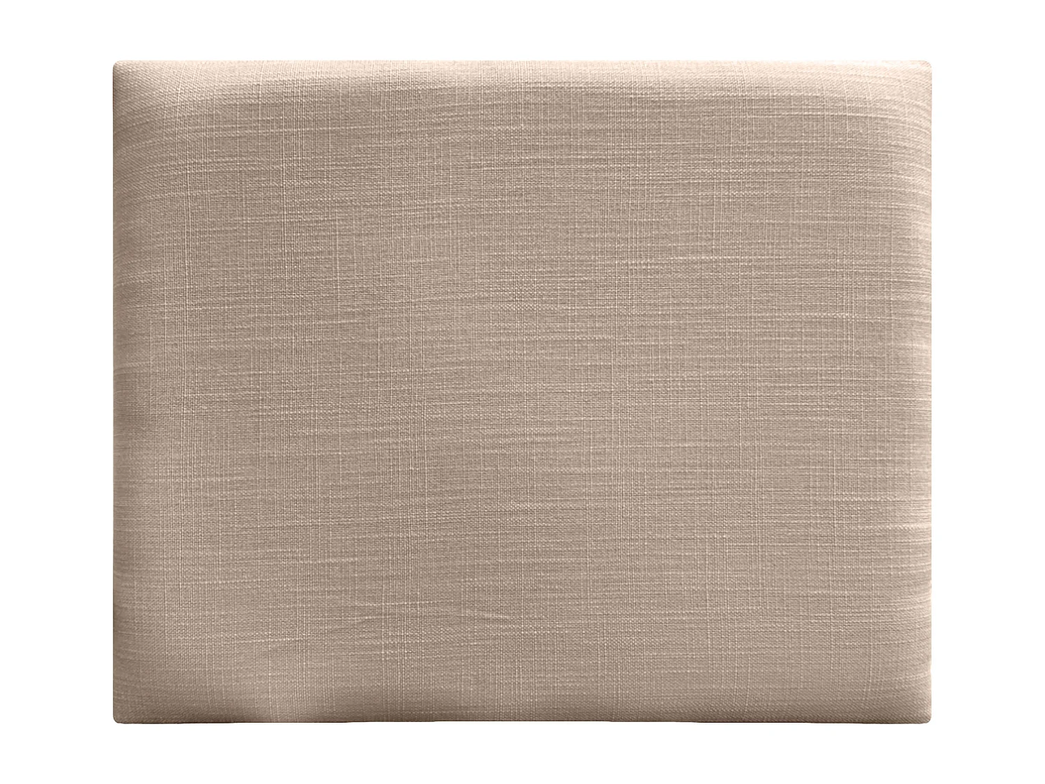 DHOME Tête de lit capitonnée en lin naturel composée de panneaux autocollants interchangeables pour chambre de luxe rembourrée (Terre, 190 cm)