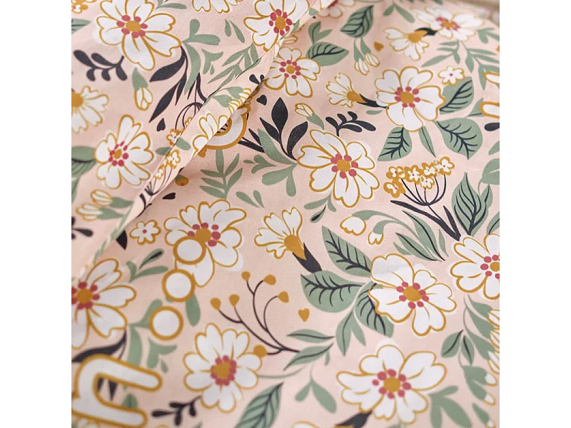 Housse de couette enfant + coussin assorti, 100% coton. M/Rêves 140x200cm