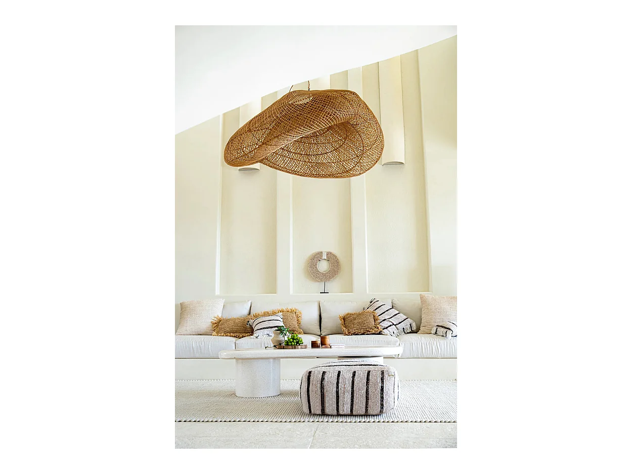 Papua Shell Disc Sur Pied - Blanc - M