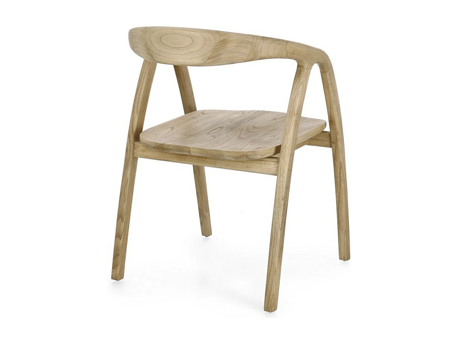 Sungkai Houten Stoel – Handgemaakte elegantie en duurzaamheid