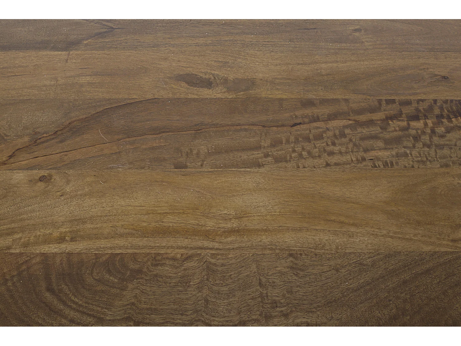 Table à manger ronde en bois de manguier marron Sylvie D 120cm