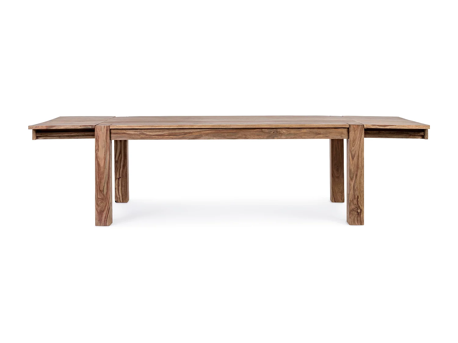 Table extensible bois de shesham naturel Sany L 175-265cm