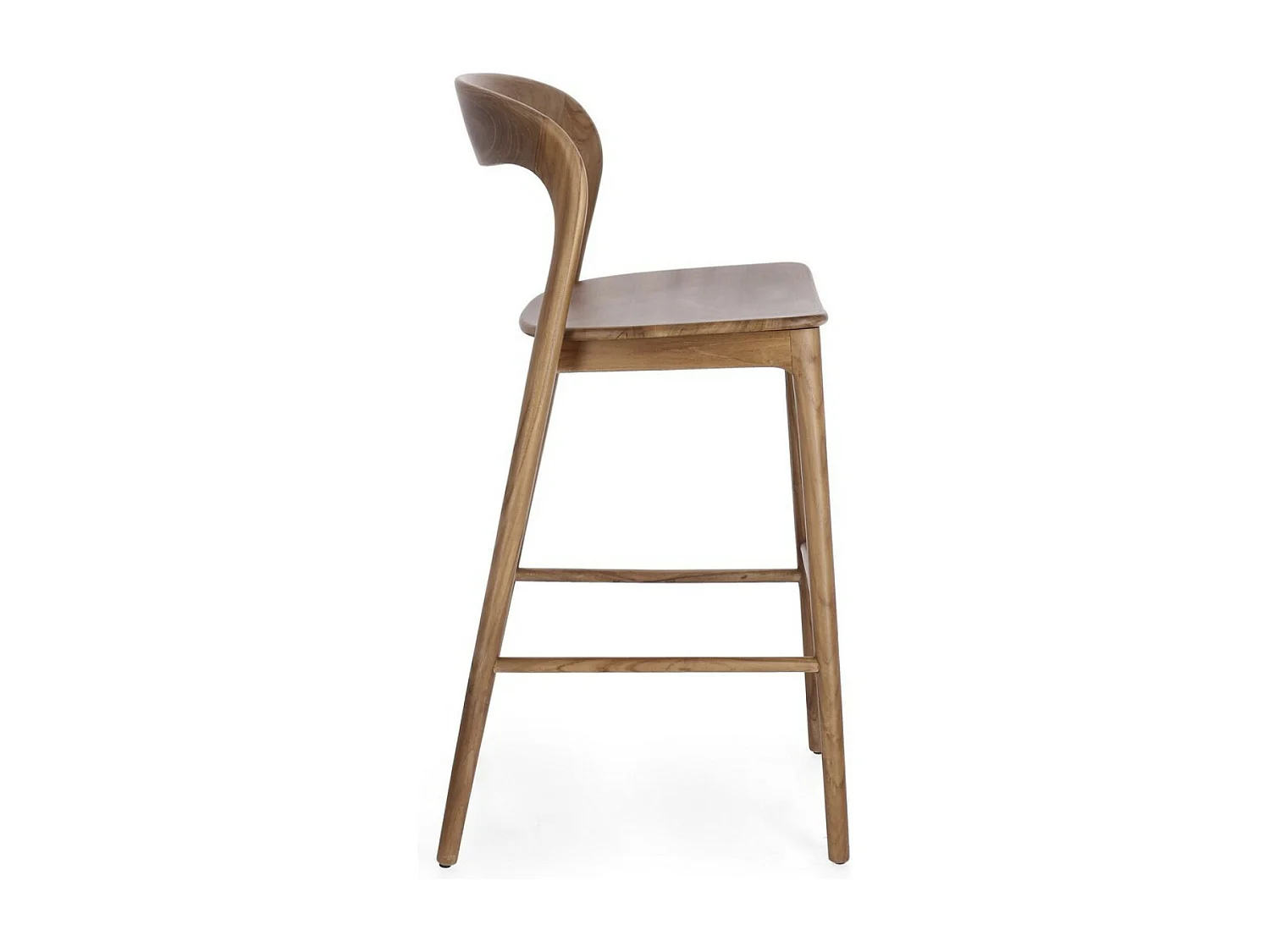 Tabouret en bois de Teck – Modèle Kiley-Couleur Naturel