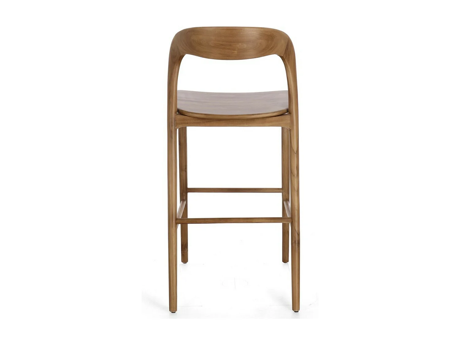 Tabouret en bois de Teck – Modèle Kiley-Couleur Naturel