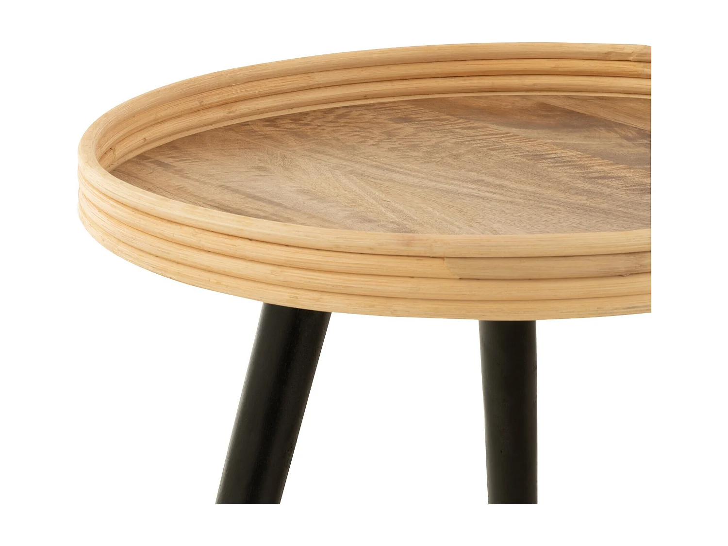 Juego de 3 mesas nido redondas Morza en madera de mango - Elegancia natural