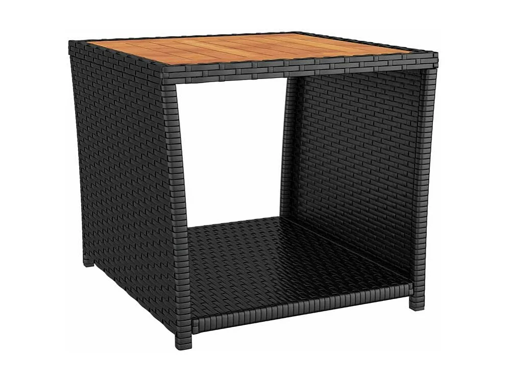 Ensemble à manger de jardin avec coussins 3 pcs Noir