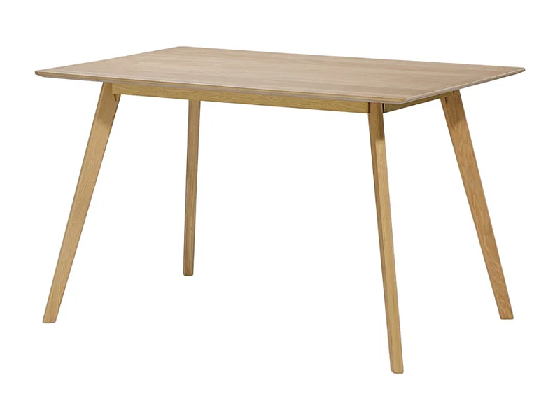Mesa de comedor pequeña de madera Kuiza - Diseño natural
