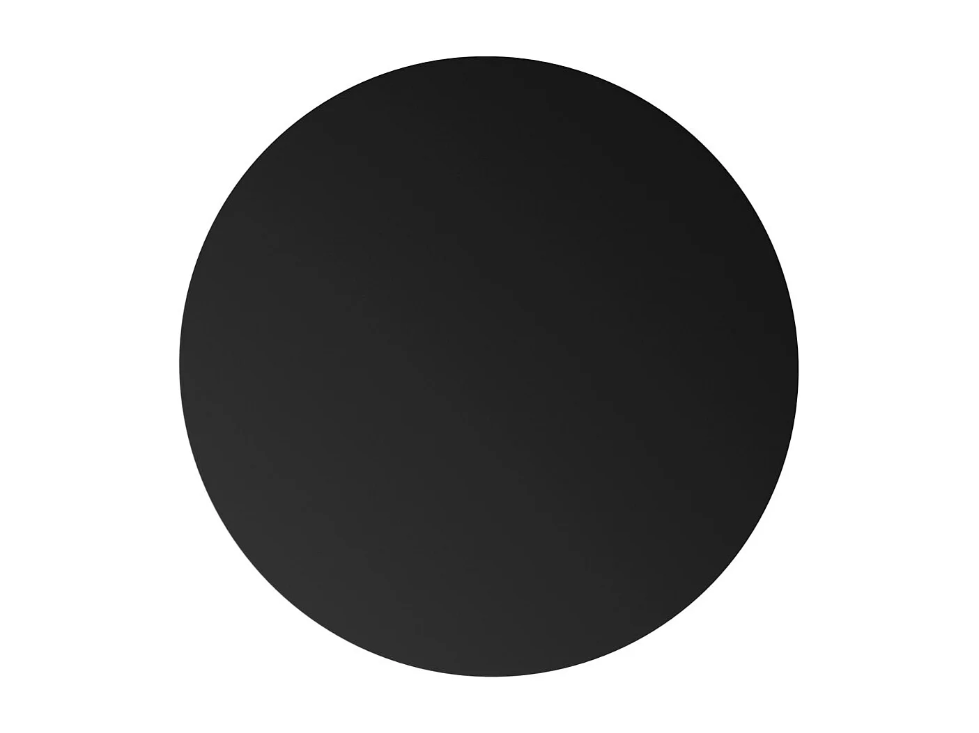 Table ronde Kyria – Design minimaliste et élégance contemporaine-Couleur Noir