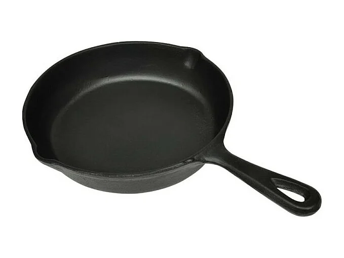 3-tlg. Steakpfannen Set Gusseisen