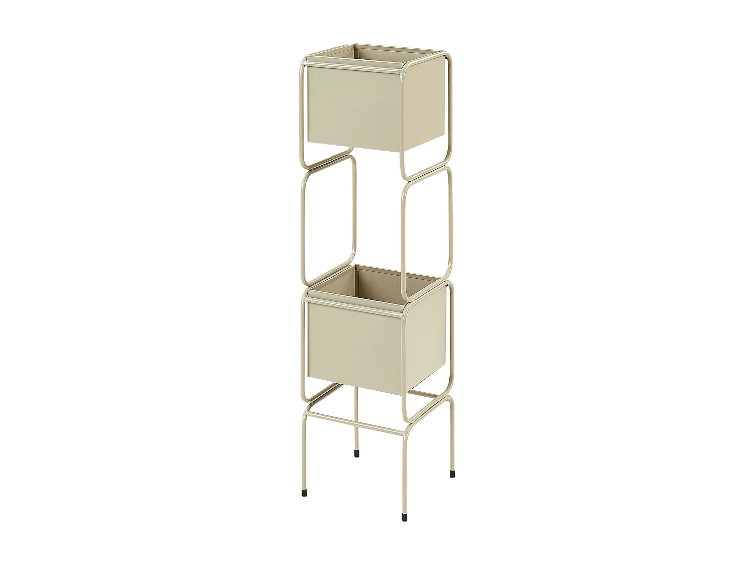 Supporto per vasi COTINUS Metallo 20 cm Beige