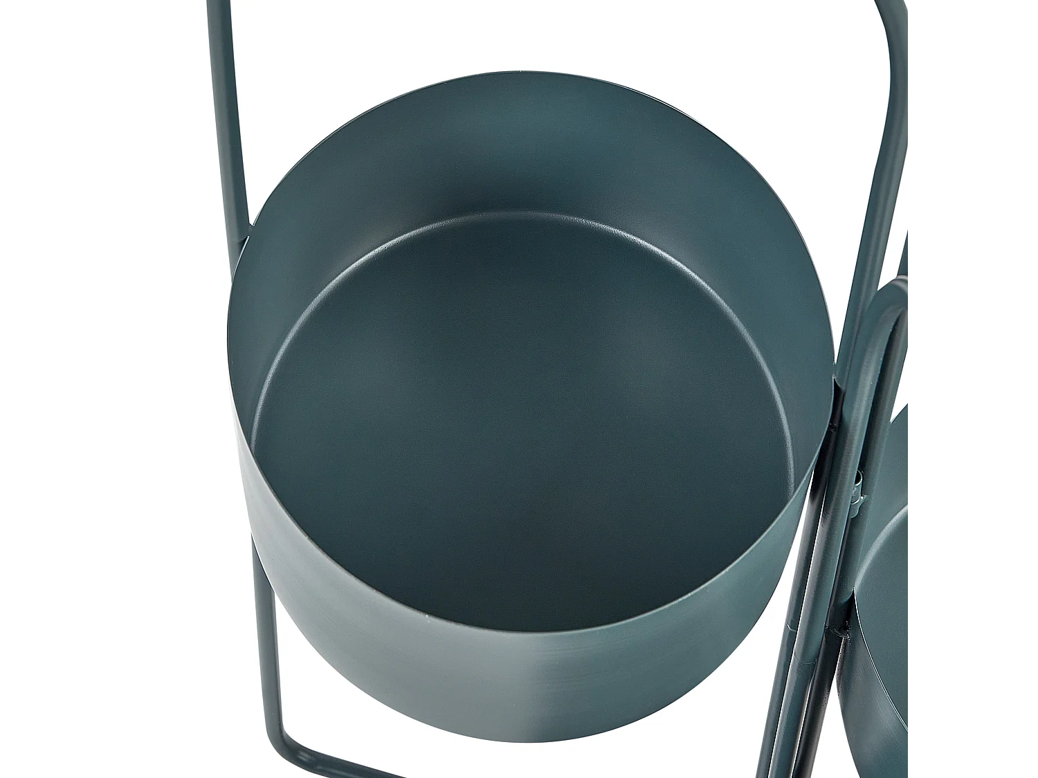 Stojak na kwiaty COLUTENA Metal 56 cm Ciemnoniebieski