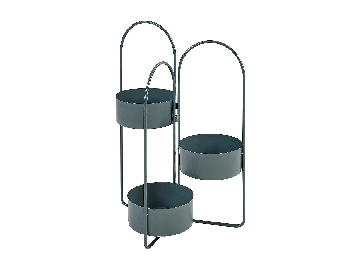 Plantenstandaard COLUTENA Metaal 56 cm Donkerblauw