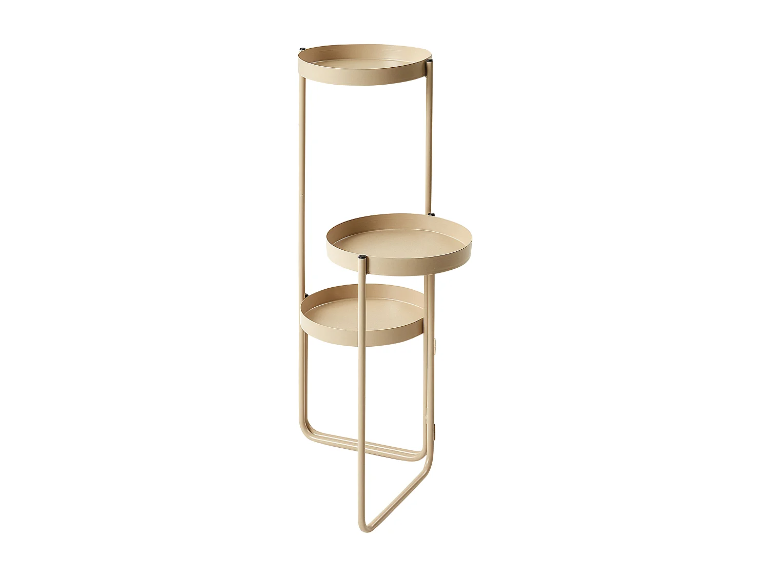 Supporto per vasi FRAGARIA Metallo 42 cm Beige
