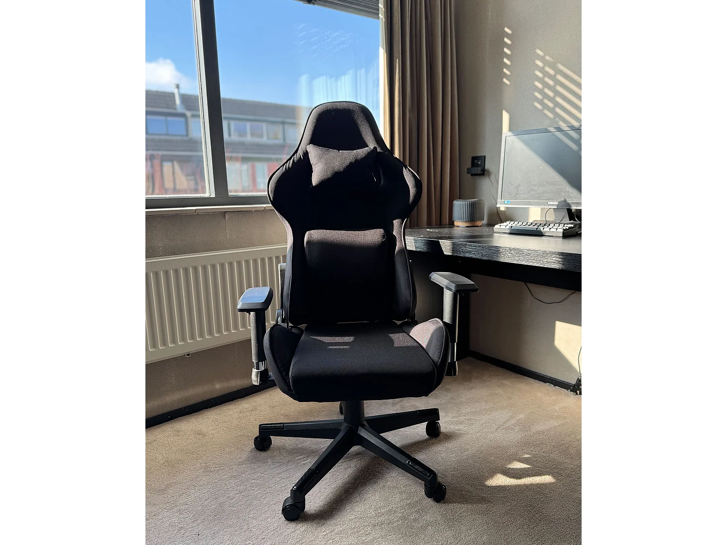 Siège de gaming WARRIOR Noir