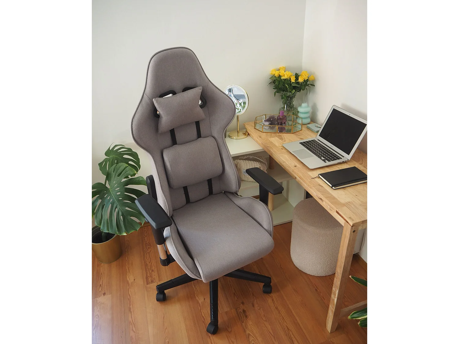 Siège de gaming WARRIOR Taupe