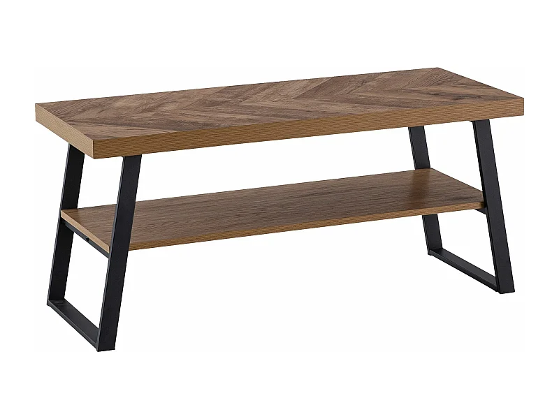 Banc de Rangement à Chaussure Entrée 100 cm Étagère a Chaussures Chêne