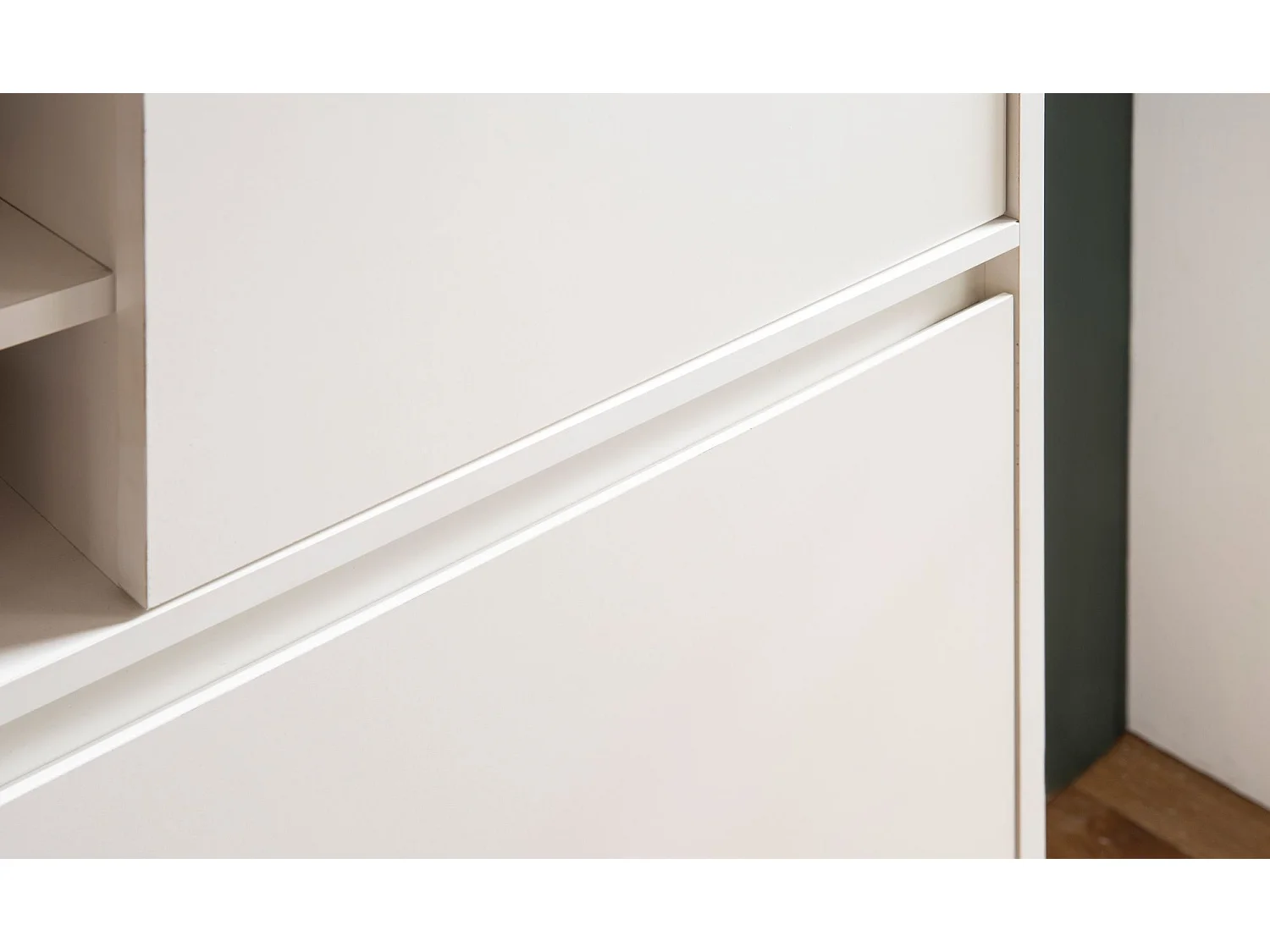 Meuble à Chaussures Blanc 71x110 cm Étagère à Chaussures Blanc Moderne