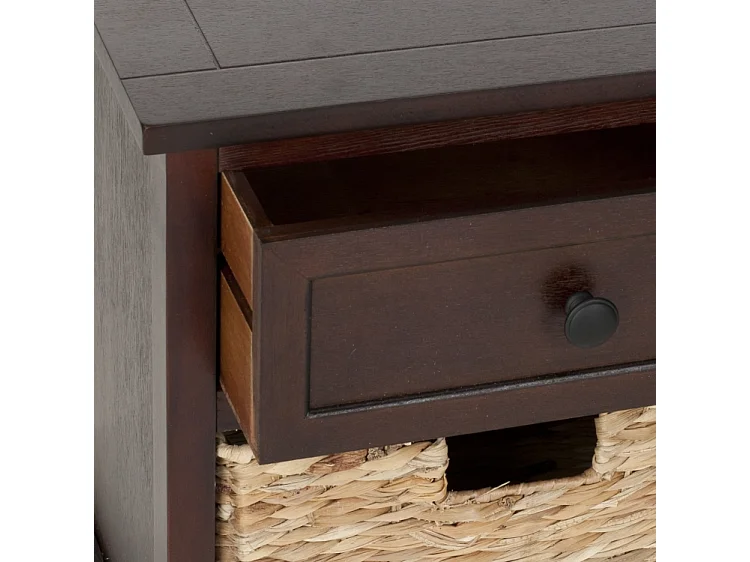 Banc Rouge 107 x 39 x 50 cm - Damien