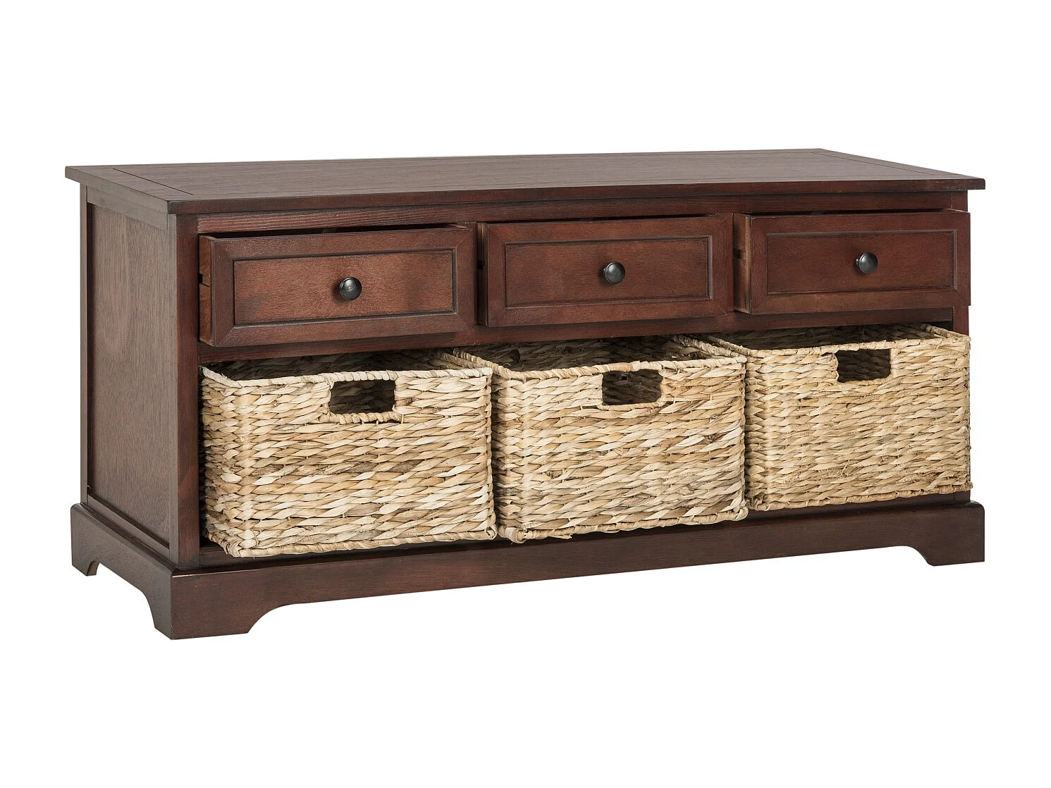 Banc Rouge 107 x 39 x 50 cm - Damien