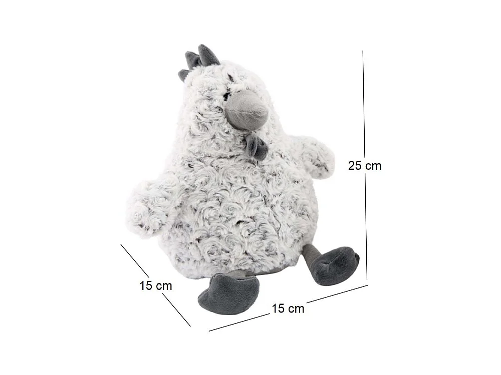 Bloc-porte en polyester Chicken 25 x 15 cm Modèle 1
