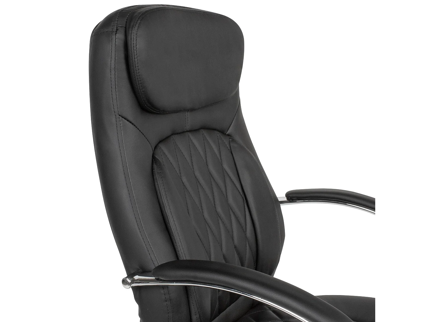 Chaise de Bureau Simili Cuir Fauteuil Ergonomique Siège Pivotante 120 kg