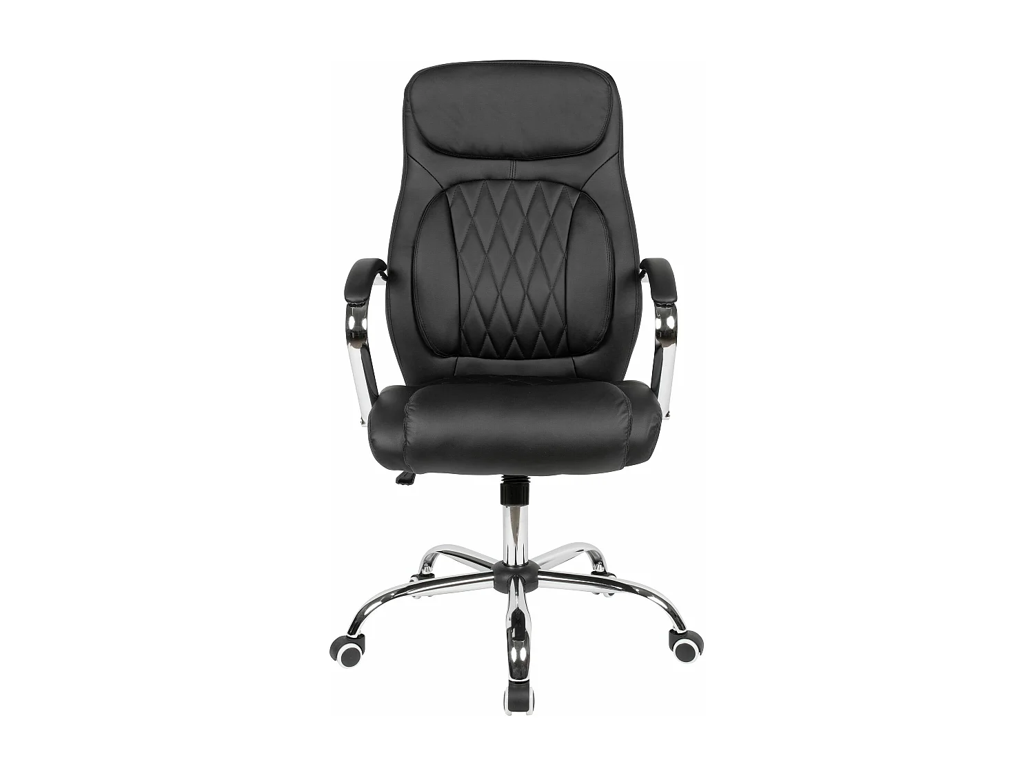 Chaise de Bureau Simili Cuir Fauteuil Ergonomique Siège Pivotante 120 kg