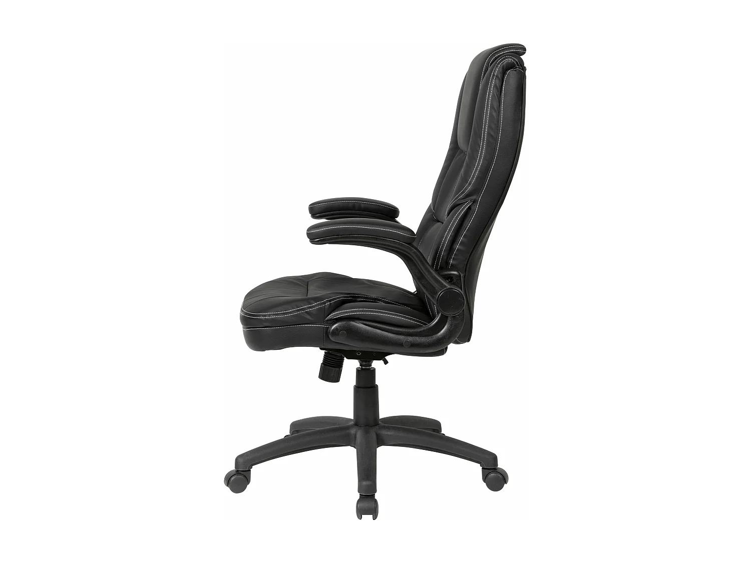 Chaise de Bureau Simili Cuir Fauteuil Ergonomique Siège Pivotante 120 kg