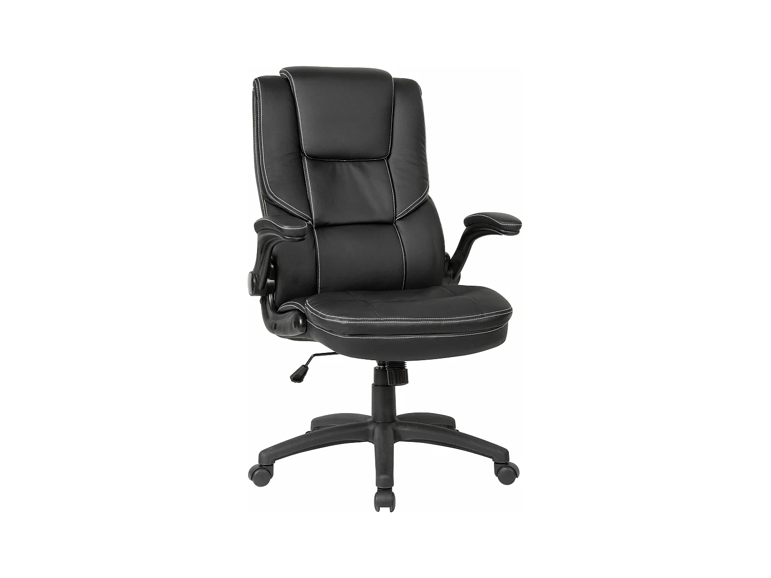 Chaise de Bureau Simili Cuir Fauteuil Ergonomique Siège Pivotante 120 kg