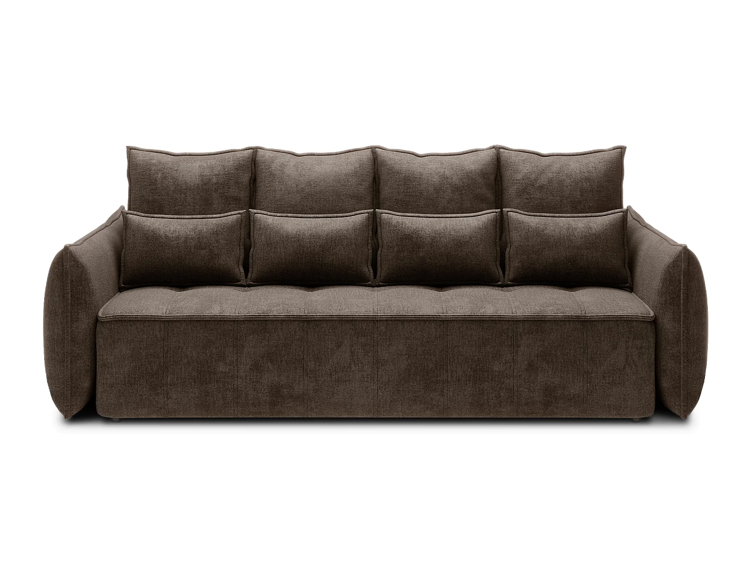 3 Pers. Canapé Venetia/Tissu/Marron